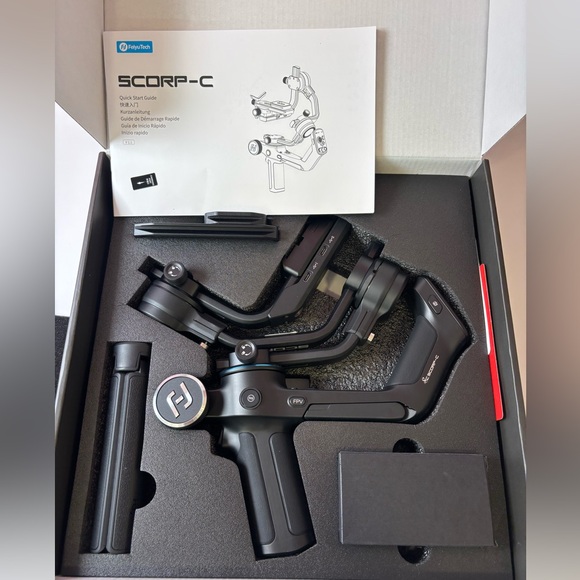 FeiyuTech SCORP-C Gimbal Stabilizer for Camera DSLR Mirrorless 3-Axis - Picture 2 of 3